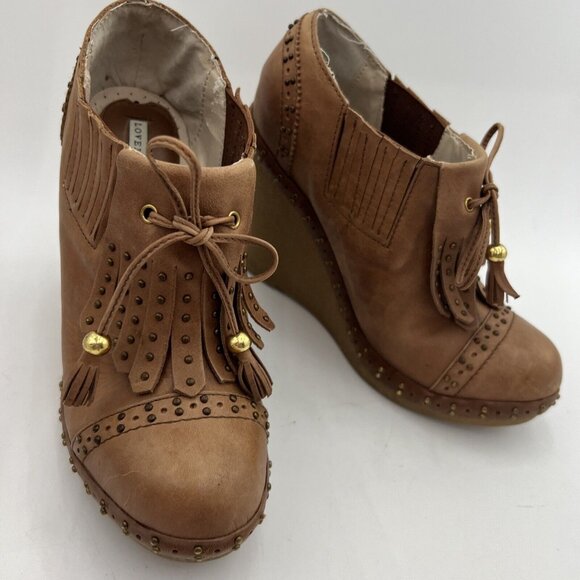 Lovely People SZ 7 Women’s Wedge Bohemian Wedges - Picture 4 of 7